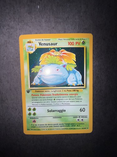Venusaur set base edizione - 1,