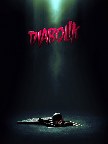 Diabolik poster 30 x 40 - cm.,