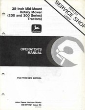 JOHN DEERE 38-INCH MID-MOUNT