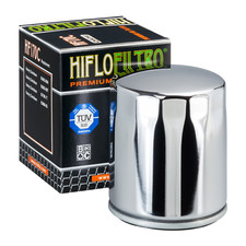 Filtro/olio Harley/Davidson Sportster/Classic/Softail cromato HifloFiltro HF170C