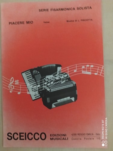 Pisciotta piacere mio - l.,