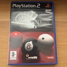 GIOCO VIDEOGIOCO PS2 CUE ACADEMY SNOOKER POOL BILLIARDS ITA COMPLETO