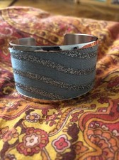 Bracciale Stroili Oro Jeans Brillantini - Fascia - Semi rigido