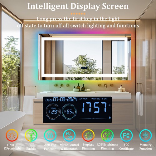 Specchio bagno xxl bluetooth - specchio,