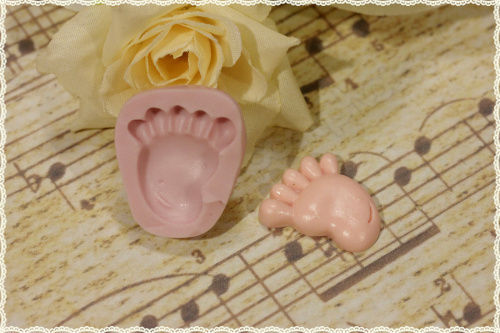 Stampo gomma per fimo - in,
