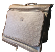 TRAVEL BAG FENDI 2 VINTAGE KIWI BEIGE-VALIGIA FENDI VINTAGE