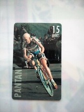 CICLISMO MARCO PANTANI SCHEDA ALBACOM SCHEDA TELEFONICA VINTAGE