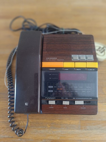 Telefono radio sveglia - telefono,