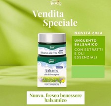 OFFERTA!! Balsamo Alle Erbe Alpine Just . Vendita Speciale , Edizione Limitata