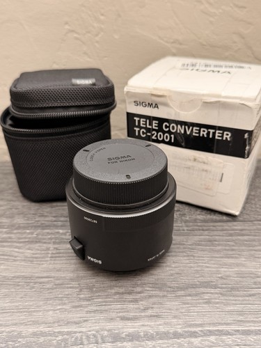 Sigma 2001 2x - sigma, tc-2001