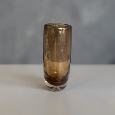 Vaso in vetro artistico metà