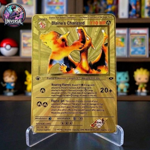 Pokemon card blaine - pokemon,