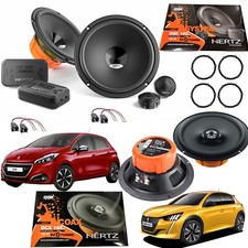 Kit 6 Casse Altoparlanti HERTZ DSK+DCX 165.3 Anteriori Posteriori Peugeot 208