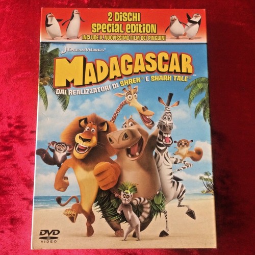 Madagascar cartone animato dvd - madagascar,