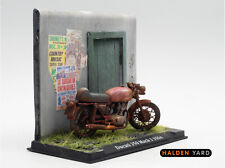 Moto scala 1:24. Diorama