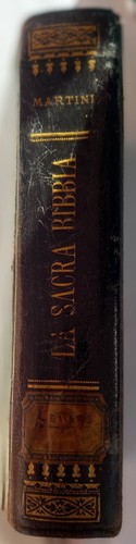 Sacra bibbia testamento - la,