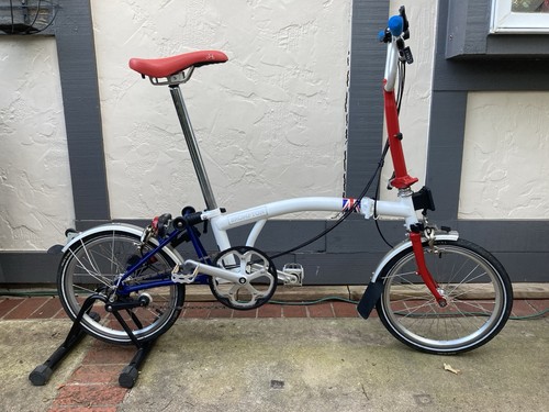 Rare brompton bike awarded - brompton,