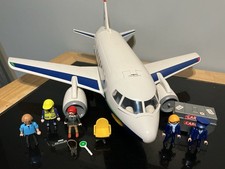 Playmobil 5261 Motore a turbina a getto commerciale cargo-passeggero con ali,