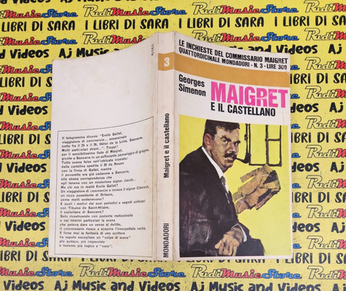 Book libro maigret - book, e