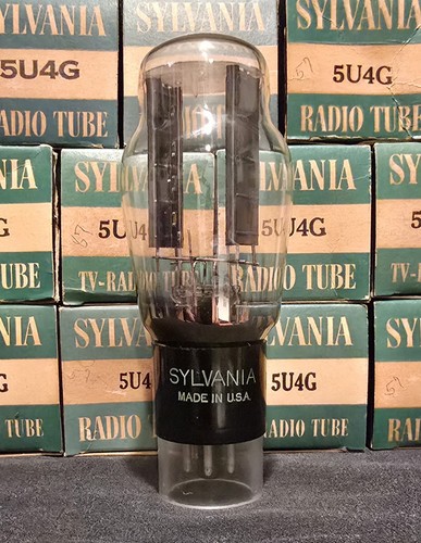 Tubo sylvania 5u4g 1947 - sylvania,