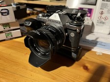 Pentax Me + winder + sigma 28mm