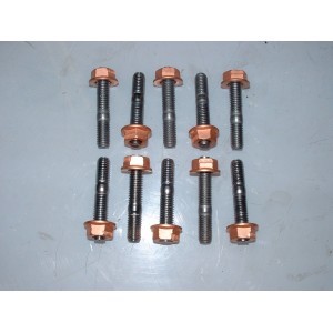 Kit perno dado collettore - perno,