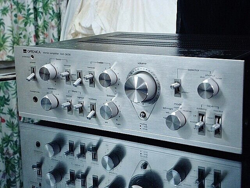 Amplificador sharp optonica - amplificador,
