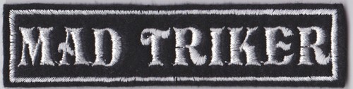 Mad triker patch badge - patch,