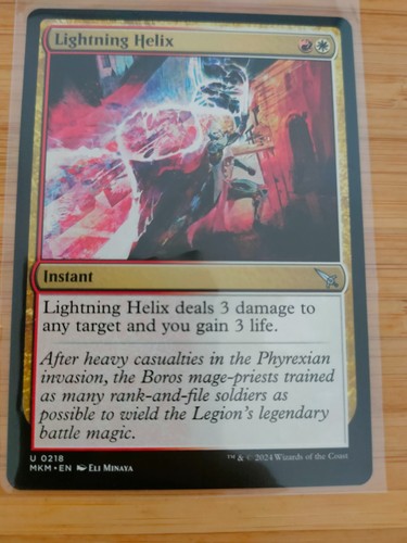 Mtg lightning helix 0218 - mtg,