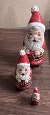 French Limoges Nesting Santa