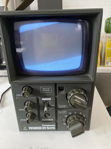 Televisore portatile vintage - televisore,