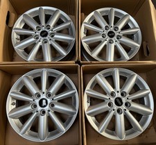 4 cerchi mini 5,5 x 16 pollici ET46 5 x 112 argento 6866674 Mini Cooper Hatch One TOP