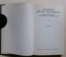 Snell, D. A. Magnetic Sound Recording. Theory and Practice of recording 1962