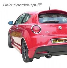 Ragazzon Sportivo Scarico + VBR Alfa MiTo 1.4 TB 125kW 110x65mm Ovale