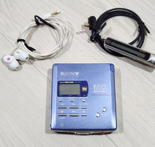 Sony MZ-R55 MD Walkman Blue