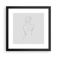 Poster 30x30cm corpo donna - 30x30cm,