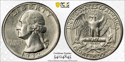 1932 washington quarter - s,
