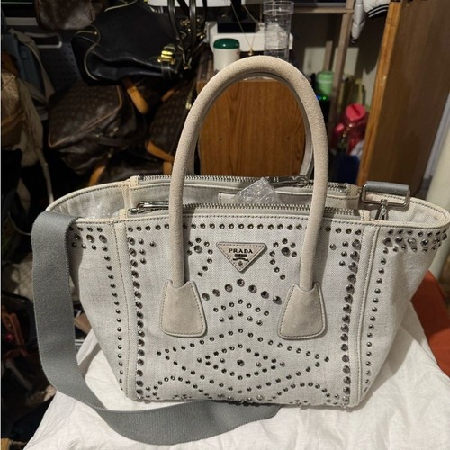 Prada canapa studded - prada,