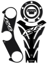 KIT ADESIVI in GEL 3D CARBON LOOK COMPATIBILI per MOTO YAMAHA YZF R6 2017-2020
