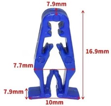 5 Pezzi Clip Molletta Mollettina Carenatura Honda Sh 125 150 300 350 90666K59A11