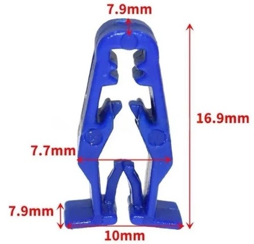 Pezzi clip molletta - 10,