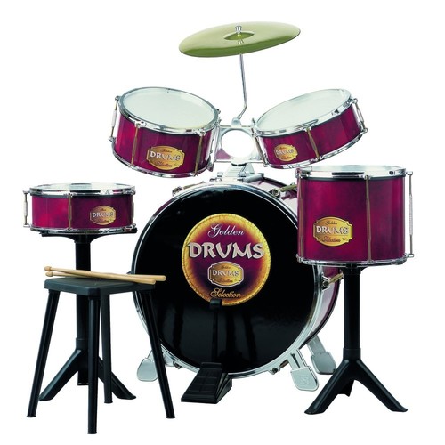 Set batteria golden drums - golden,