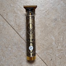 TAGLIA CAPELLI PROFESSIONALE REGOLA BARBA RASOIO ORO ELETTRICO RETRO DISPLAY
