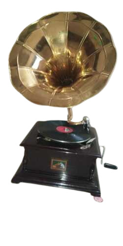 Gramophone square brown - gramophone, colour