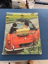RIVISTA QUATTRORUOTE SETTEMBRE 1961 N  69  ARTICOLI TRATTATI IN DESCRIZIONE