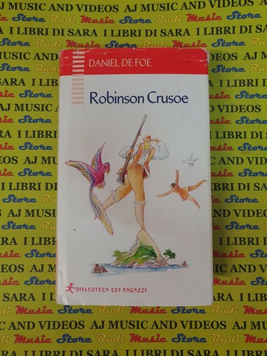 Book libro robinson crusoe - robinson,