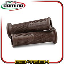 MANOPOLE DOMINO STYLE MOTO SCOOTER STRADALI Marroni ON ROAD UNIVERSALI Forate