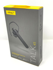 Jabra Talk 45 Auricolare Bluetooth Nero HD Cancellazione Vocale del Rumore Vi...