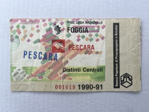 Foggia pescara 1990 - foggia-pescara, 1990/91