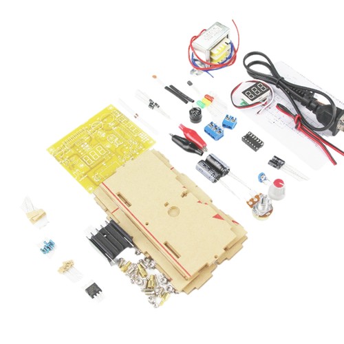 Lm317 kit diy per alimentatore - kit,